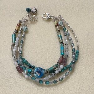 Multi-Color Beaded Bracelet
